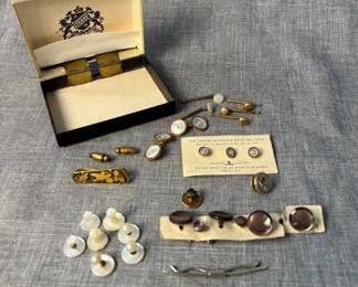 Assorted Tuxedo Shirt Studs Cuff Links
