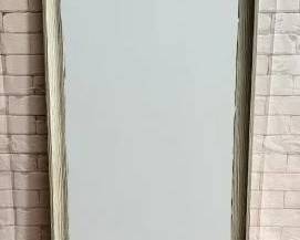 104 LOT. Farmhouse Chic Large Grey FullLength Mirror