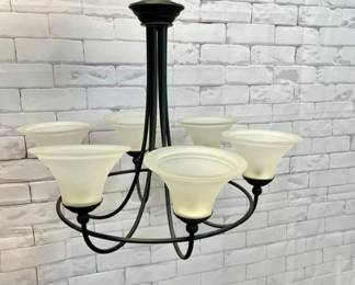 119 LOT. 6 Light Chandelier