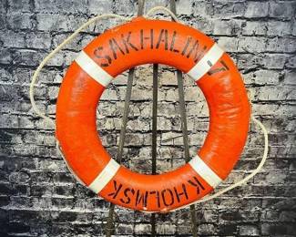 57 LOT. Vintage Russian Life Preserver Buoy Ring #1