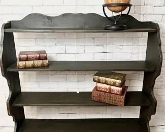 5 LOT. Farmhouse Chic Freestanding Shelf