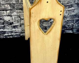 56 LOT. Wood Quilt Rack