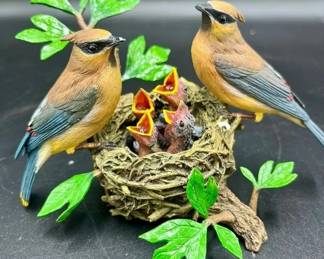 153 LOT. Cedar Waxing Figuring Birds Nest Bob Guge
