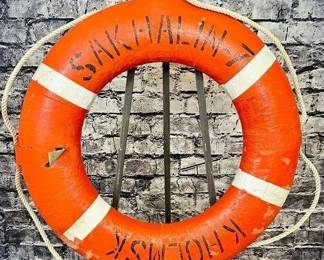 58 LOT. Vintage Russian Life Preserver Buoy Ring #2