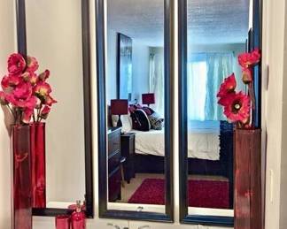 277 - Three Part Mirrors- LOT OF 3