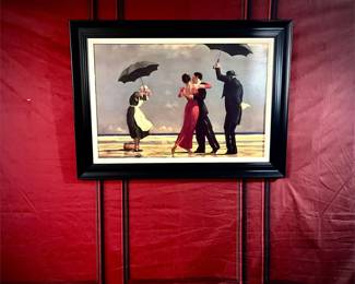 264 - “The Singing Butler” Jack Vettriano Framed Print