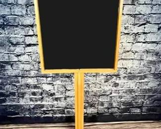 94 LOT. Wood Advertisement Display Stand