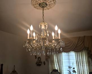 All Chandeliers will be removed by a professional by the time the sale begins for easy purchase.