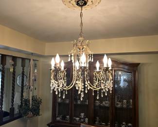 All Chandeliers will be removed by a professional by the time the sale begins for easy purchase.
