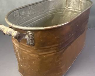 Antique Rochester Copper Wash Basin