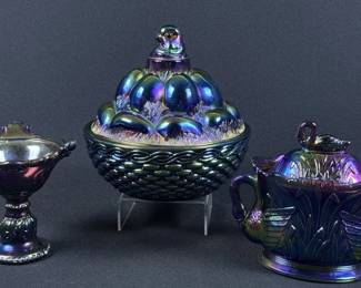 Vintage Westmoreland Carnival Glass Grouping