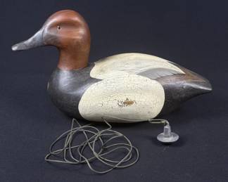 Vintage Wooden Bird Hand Carved Duck Decoy