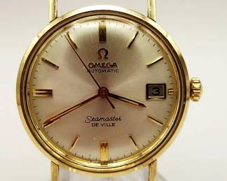 14K Gold Filled Omega Seamaster De Ville
