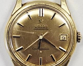 18K Yellow Gold Omega Constellation Automatic
