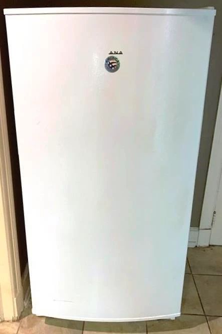 1 - Amana Standing Freezer - 60" x 30" x 27.5" You are buying a used as-is electric/electronic item. We do not guarantee all components are present, and if it is not expressly stated, it is untested.