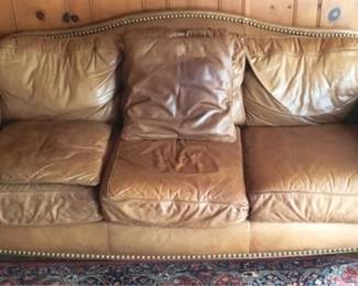 363 - Nailhead Sofa - 38" x 92" x 42"