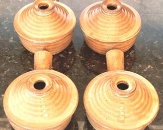 111 - 4 Stoneware Dishes