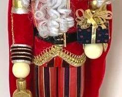 229 - Wood Nutcracker - 23" Tall