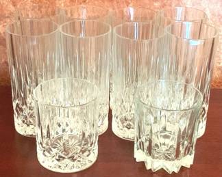 390 - 10 Glasses - 6" Tall