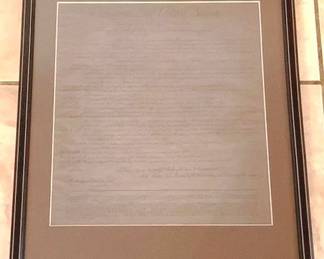 163 - Articles of Confederation Print - 21 x 17