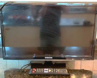 126 - Samsung 23" LCD TV with Remote You are buying a used as-is electric/electronic item. We do not guarantee all components are present, and if it is not expressly stated, it is untested.
