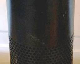 131 - Amazon Alexa - 9.5" Tall You are buying a used as-is electric/electronic item. We do not guarantee all components are present, and if it is not expressly stated, it is untested.