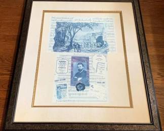 428 - Framed Print - 40" x 34"