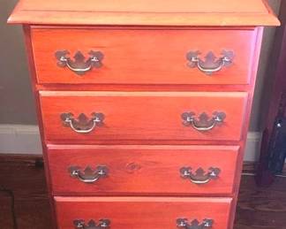289 - 4 Drawer Night Stand - 32" x 20" x 16"