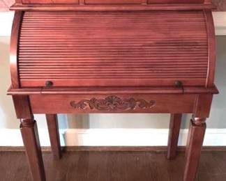 374 - Roll Front Desk - 38" x 31" x 16"