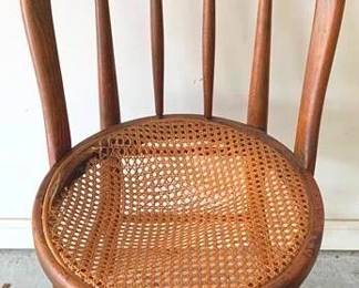 141 - Chair - 35" x 18" x 16" seat needs repaired