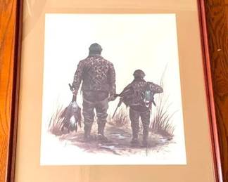 176 - Framed Print - Signed & Numbered - 28x25