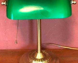 273 - Desk Lamp - 14" x 10" You are buying a used as-is electric/electronic item. We do not guarantee all components are present, and if it is not expressly stated, it is untested.