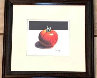 128 - Framed Print - Signed - 13" x 14"