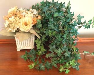 191 - Lot of 2 Faux Flowers