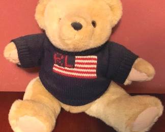 359 - Ralph Lauren Teddy Bear - 12" Tall