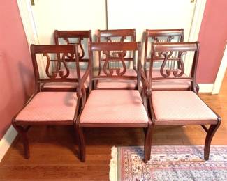 270 - 6 Chairs - 34" x 20" x 16"