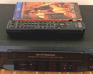 200 - Sony VCR With Remote - Model SLU-N51 You are buying a used as-is electric/electronic item. We do not guarantee all components are present, and if it is not expressly stated, it is untested.