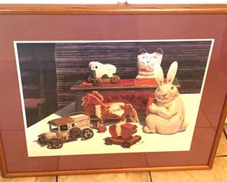 127 - Framed Print - Signed / Numbered - 25" x 30"