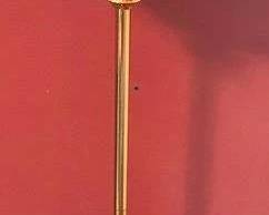 267 - Floor Lamp - 56" Tall You are buying a used as-is electric/electronic item. We do not guarantee all components are present, and if it is not expressly stated, it is untested.