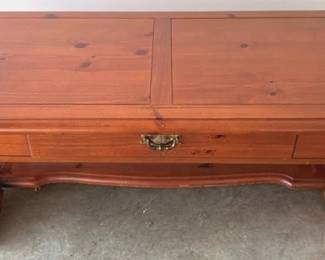 43 - Broyhill Coffee Table - 15" x 49" x 24"