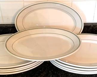 120 - 10 Oval Platters / Plates - 12 x 9