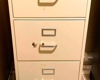 8 - Metal File Cabinet - 52" x 18" x 25"