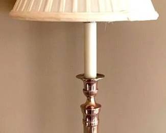 438 - Lamp - 24" Tall You are buying a used as-is electric/electronic item. We do not guarantee all components are present, and if it is not expressly stated, it is untested.