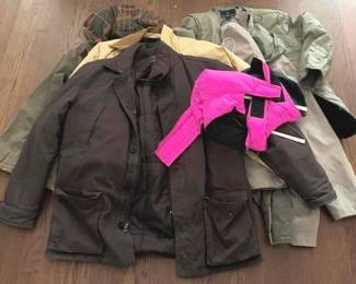 457 - Lot of Assorted Men's Coats - Large