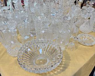 Crystal Decantors / Good Selection
