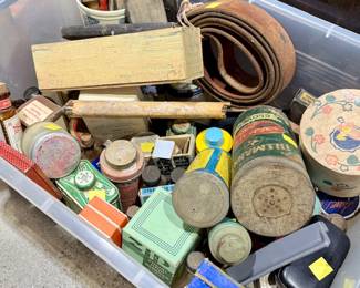Old product tins /collectible
