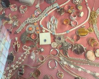 Assorted Sterling jewelry