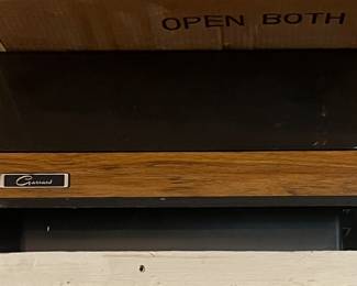 Vintage Garrard Turntable Record Player