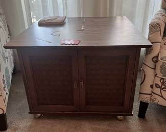 MCM Two Door Cabinet