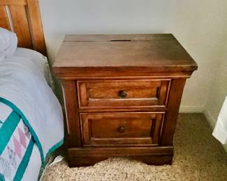 Universal furniture with cedar lined drawers and hide away power cords